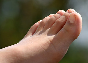 Sunny foot